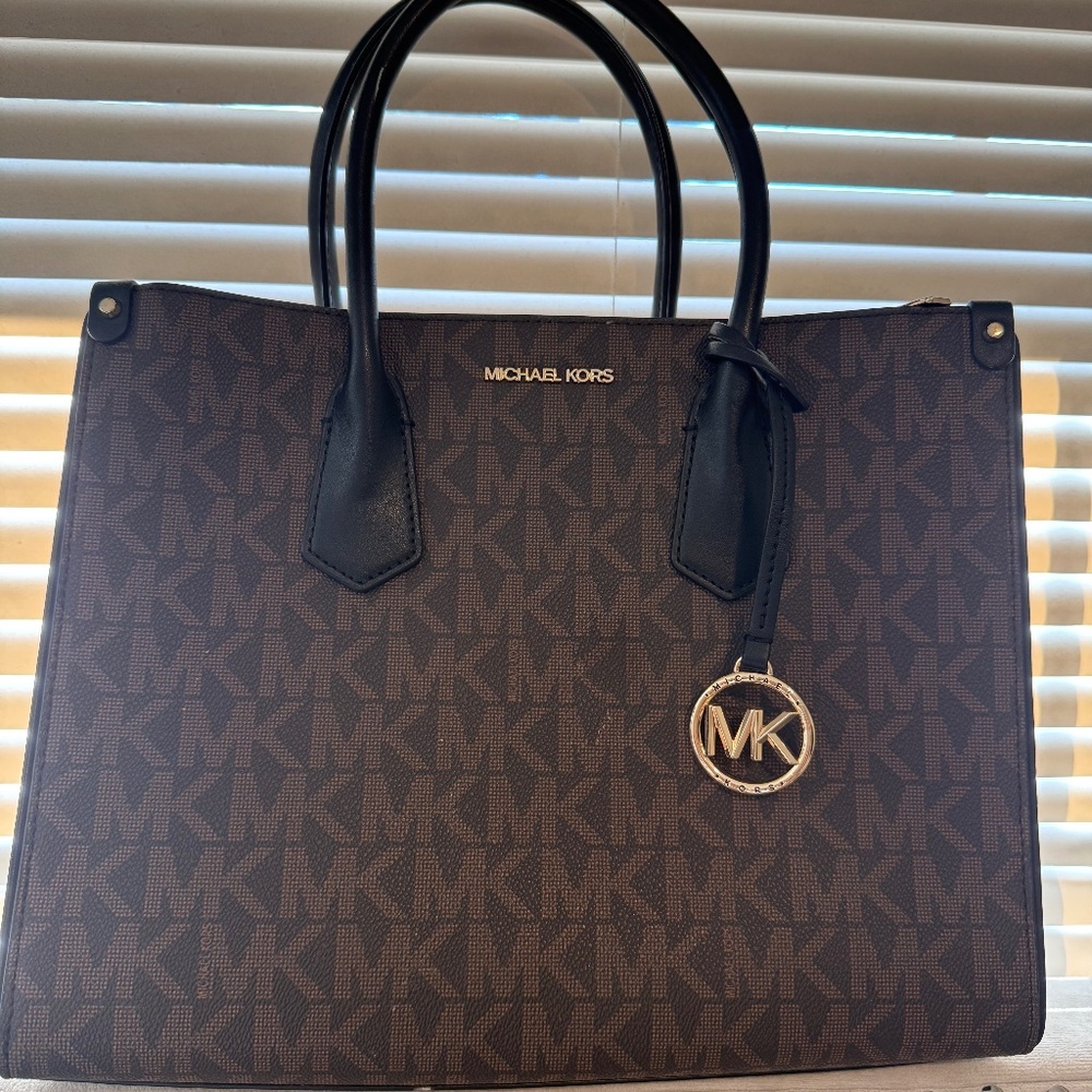 Michael Kors Brown and black purse